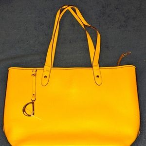 Ralph Lauren Yellow Tote